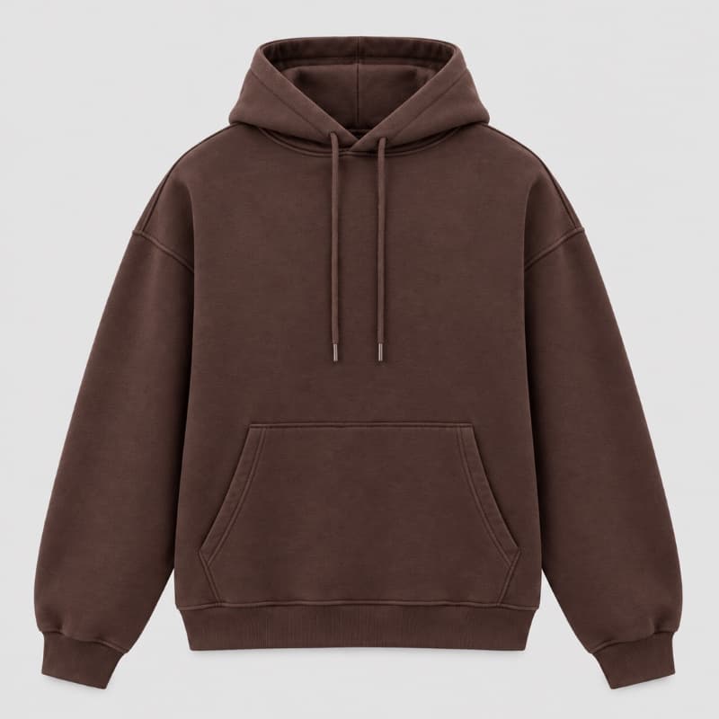 BASIC HOODIE | BROWN