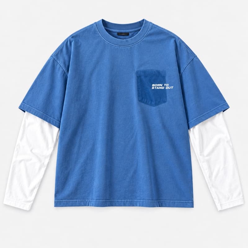 2SLEEVE T | BLUE
