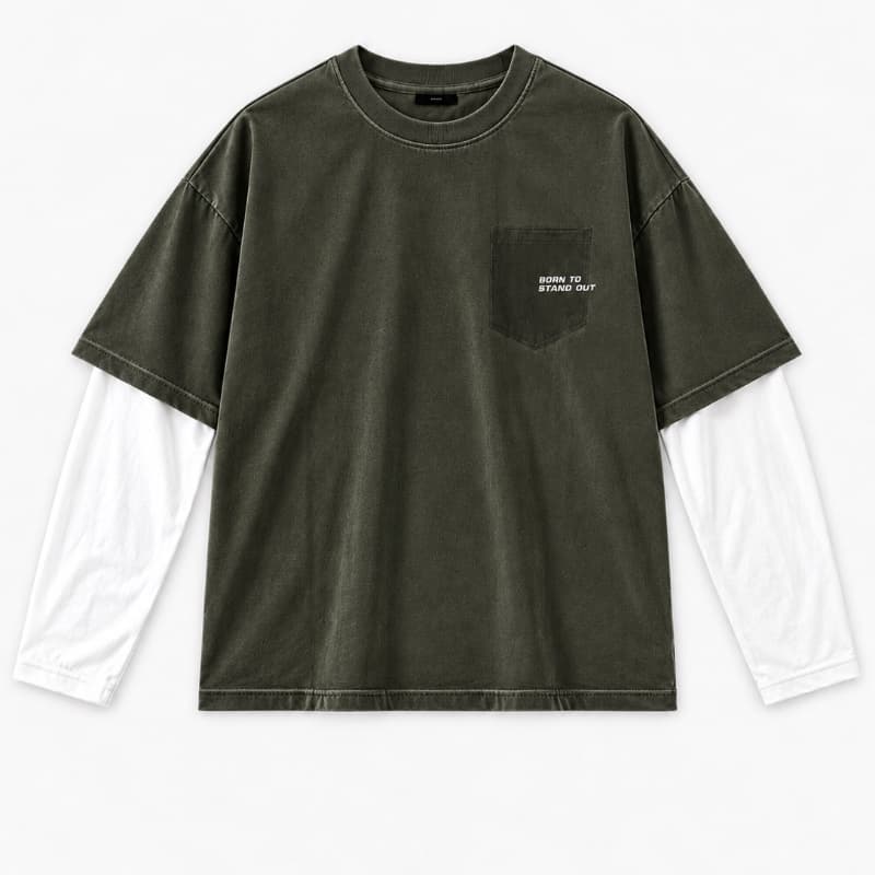 2SLEEVE T | GREEN