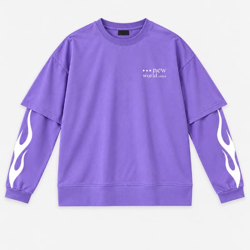 2SLEEVE T | PURPLE