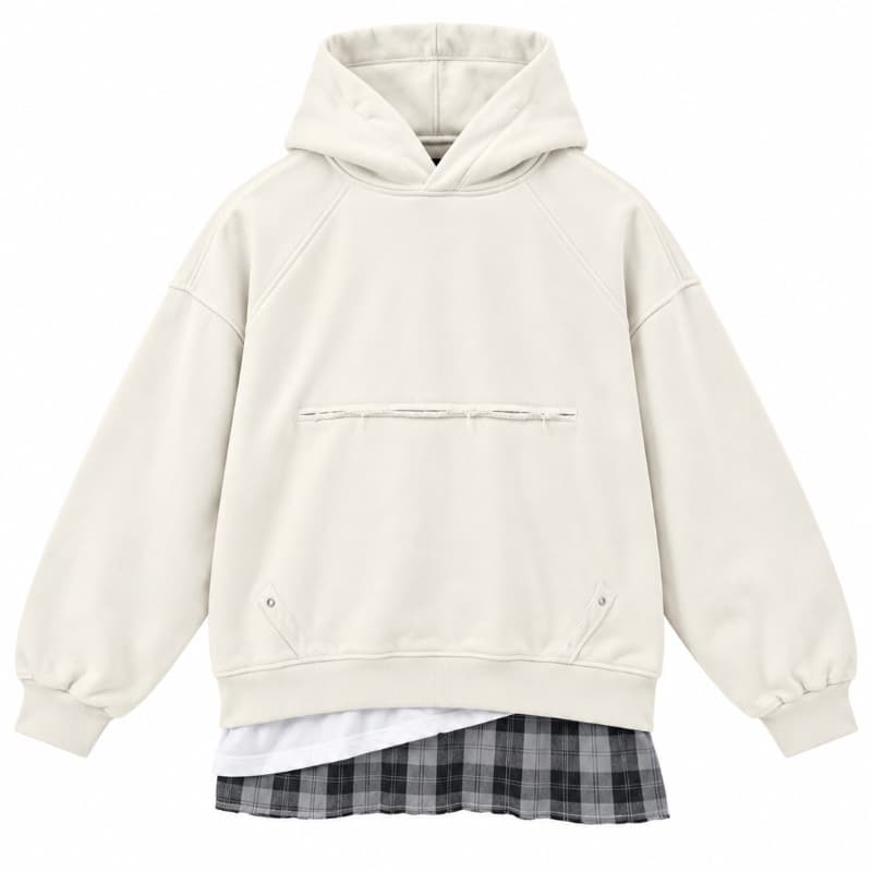 UNDERLAYER HOODIE | WHITE