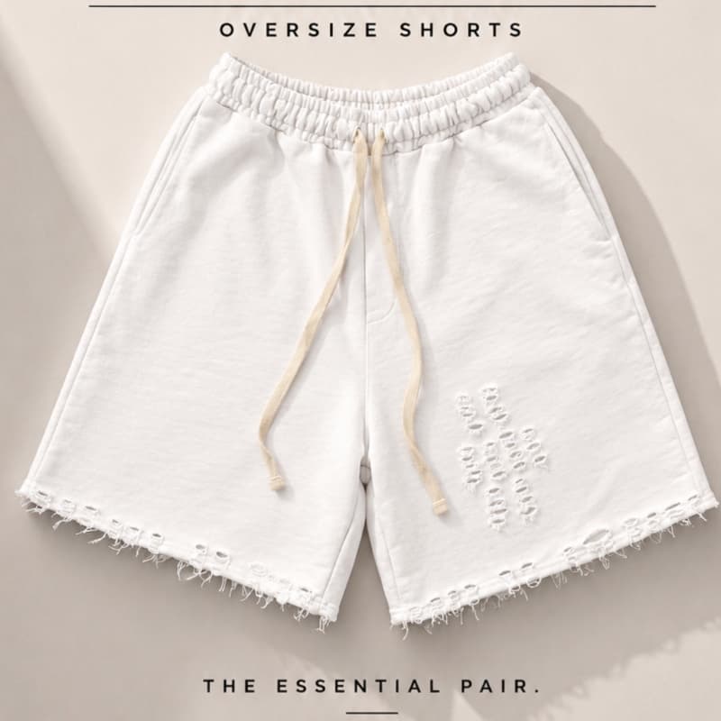 WHITE SHORTS