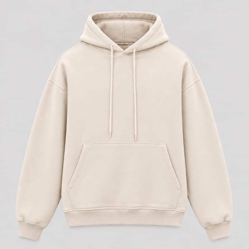 BASIC HOODIE | CREAM