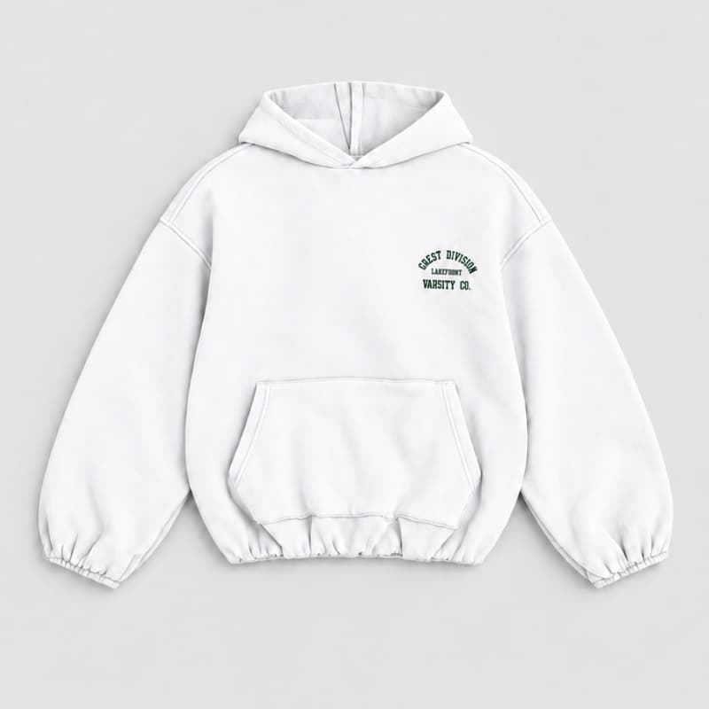 BALLOON HOODIE | WHITE